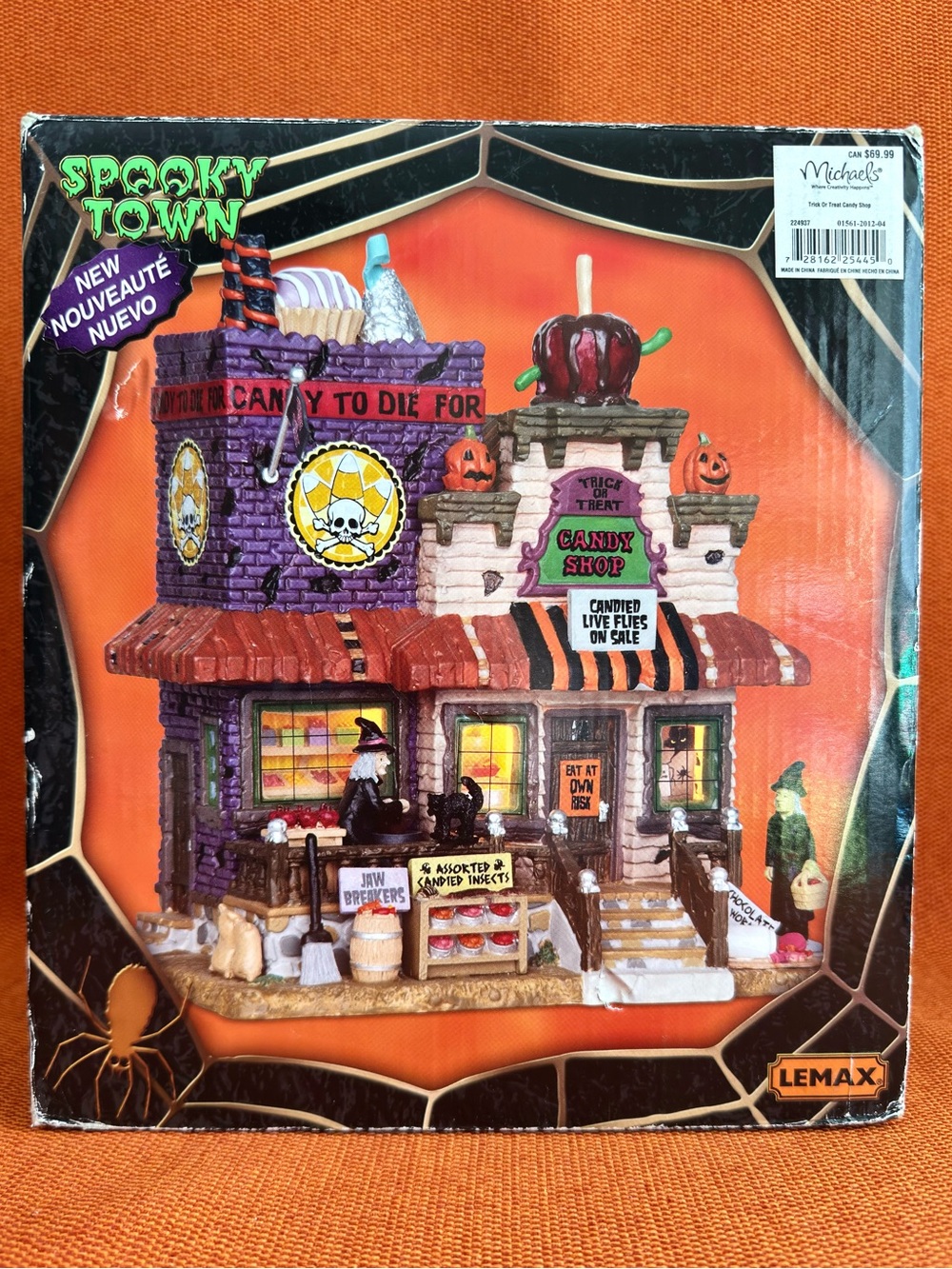 Lemax Spooky Town Trick or Treat Candy Shop - 2012 - Retired